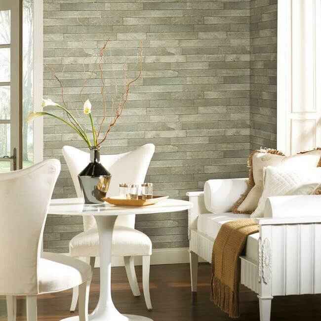 Warehouse Planks Brown Peel & Stick Wallpaper - York Wallcoverings - PSW1294RL - York Wallcoverings Wallpaper