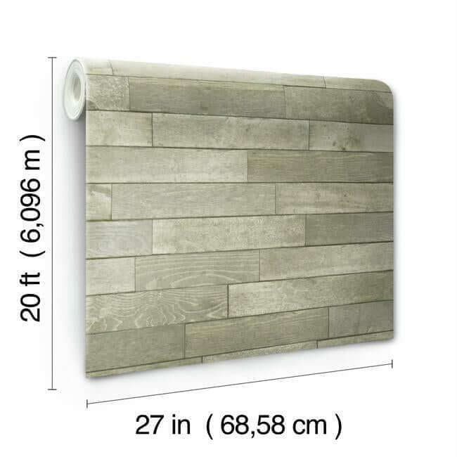 warehouse-planks-brown-peel-stick-wallpaper-york-wallcoverings-psw1294rl - York Wallpaper Wallpaper