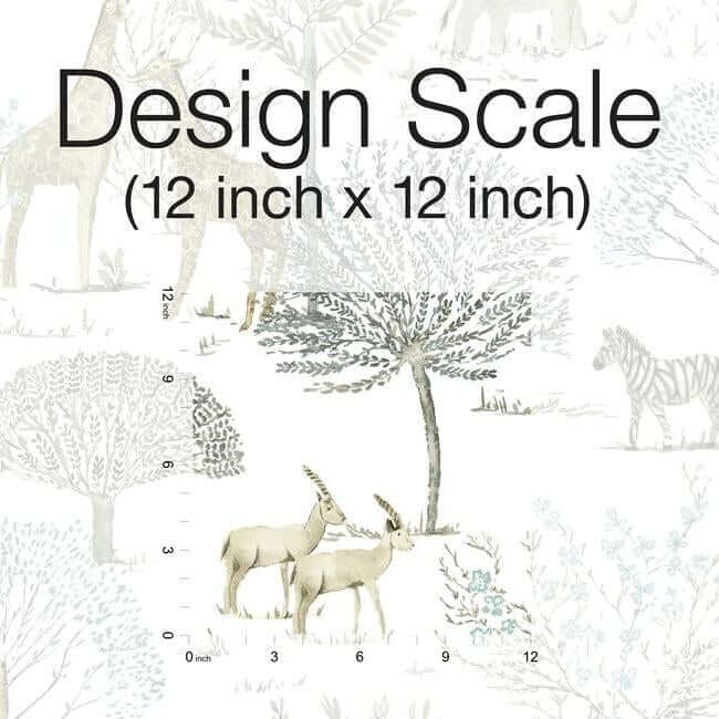 on-the-savanna-neutral-peel-stick-wallpaper-york-wallcoverings-psw1212rl - York Wallpaper Wallpaper