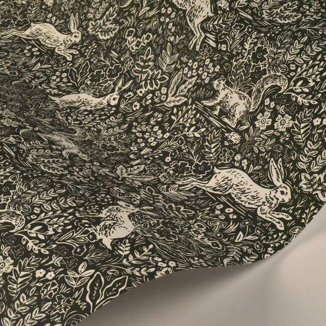 fable-wallpaper-black-white-york-wallcoverings-ri5105 - York Wallcoverings Wallpaper