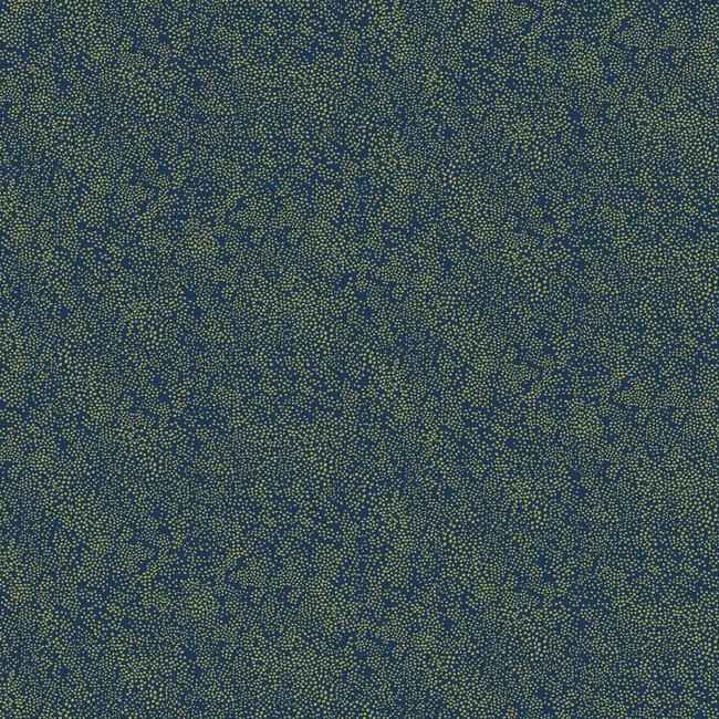 Champagne Dots Gold & Navy Wallpaper - York Wallcoverings - RI5113 - York Wallcoverings Wallpaper