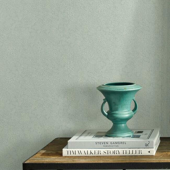 champagne-dots-wallpaper-mineral-york-wallcoverings-ri5114 - York Wallcoverings Wallpaper