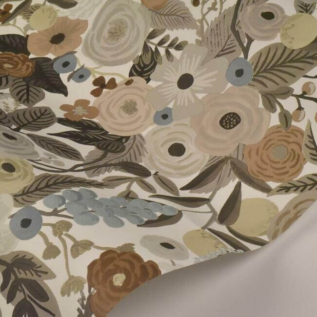 garden-party-wallpaper-linen-multi-york-wallcoverings-ri5121 - York Wallcoverings Wallpaper