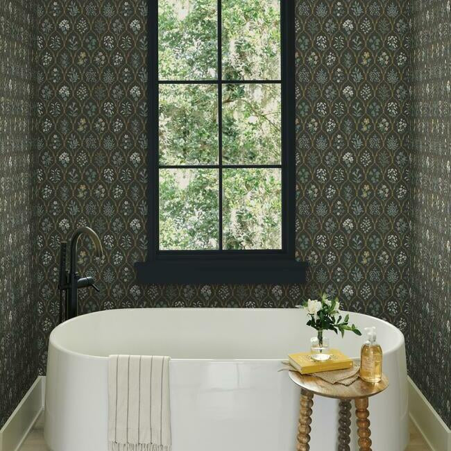 hawthorne-wallpaper-black-linen-york-wallcoverings-ri5133