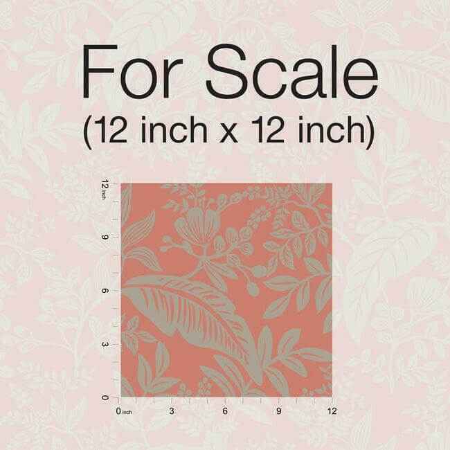 Canopy Rose Wallpaper - York Wallcoverings - RI5135 - York Wallcoverings Wallpaper
