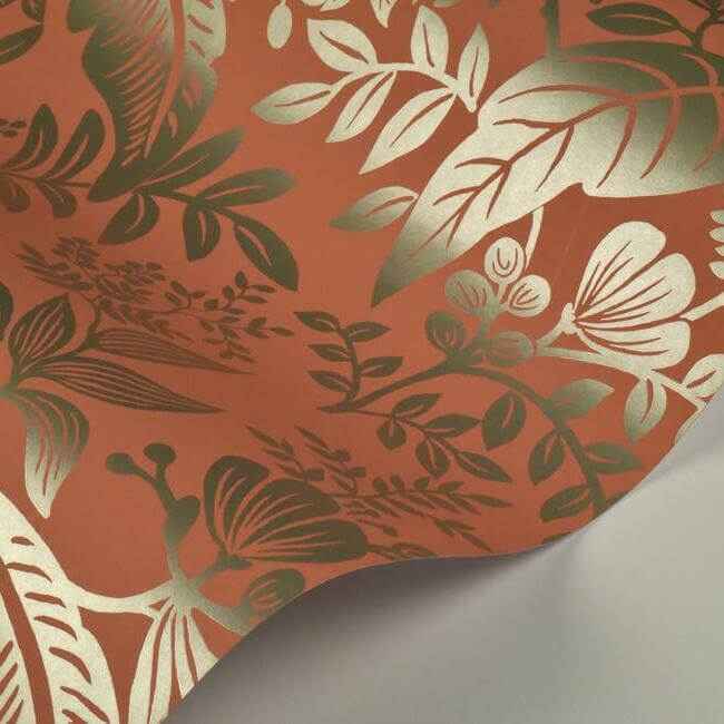 Canopy Rose Wallpaper - York Wallcoverings - RI5135 - York Wallcoverings Wallpaper