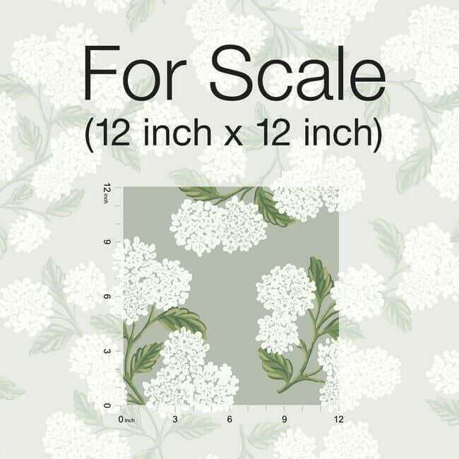 hydrangea-grey-wallpaper-york-wallcoverings-ri5144 - York Wallpaper Wallpaper
