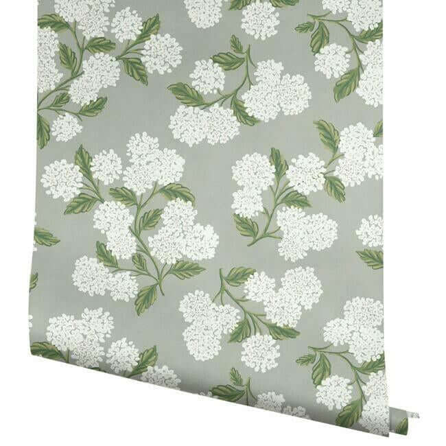 hydrangea-grey-wallpaper-york-wallcoverings-ri5144 - York Wallpaper Wallpaper