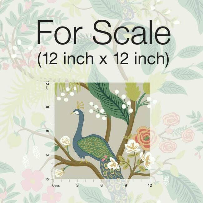 peacock-linen-wallpaper-york-wallcoverings-ri5171 - York Wallpaper Wallpaper