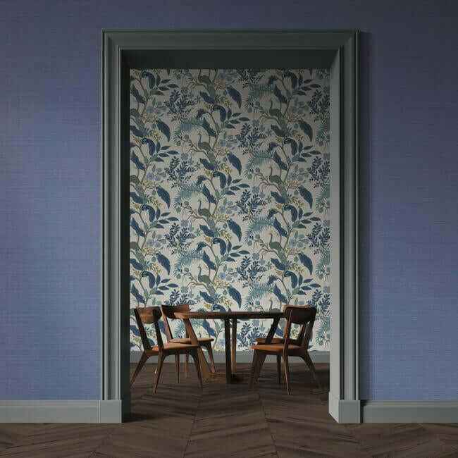 Palette Blue Wallpaper - York Wallcoverings - RI5184 - York Wallcoverings Wallpaper