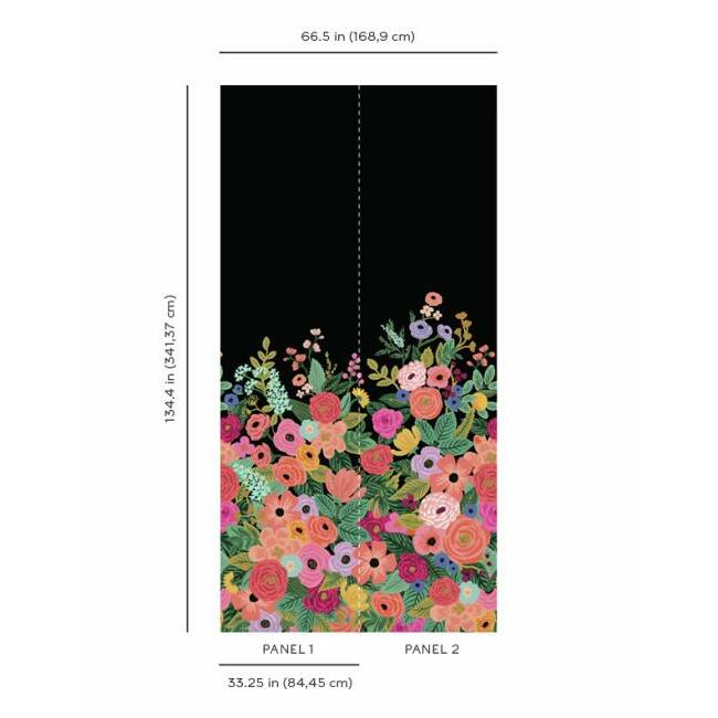 garden-party-wall-mural-black-multi-york-wallcoverings-ri5192m
