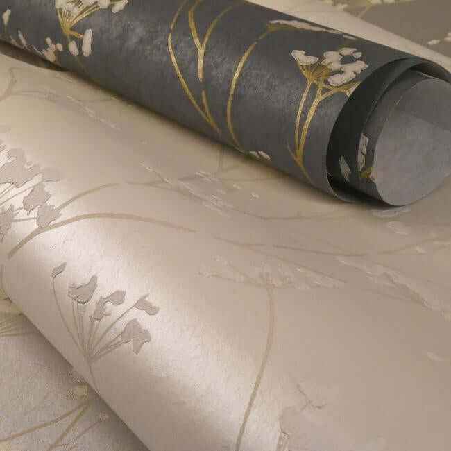 Enchanted Silver Wallpaper - York Wallcoverings - DN3711 - York Wallcoverings Wallpaper