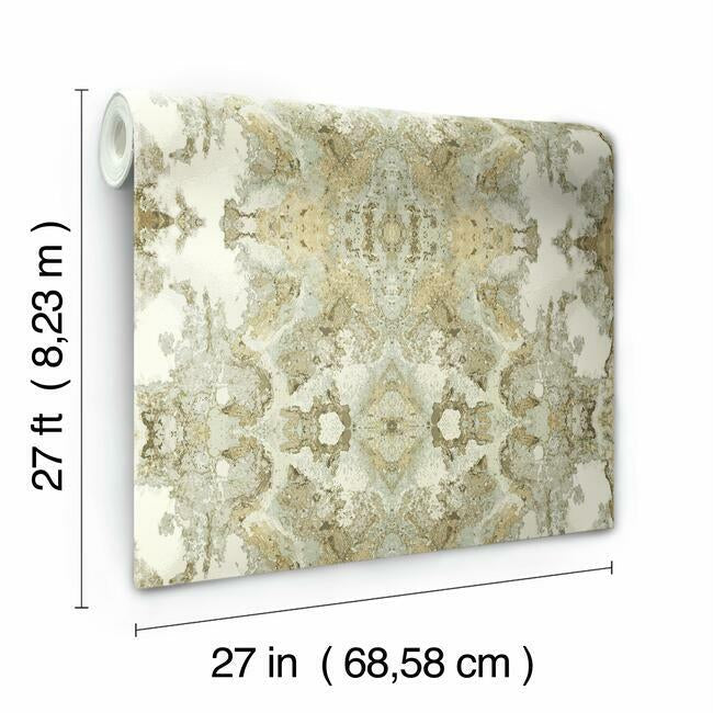 inner-beauty-wallpaper-light-gray-york-wallcoverings-na0594 - York Wallcoverings Wallpaper