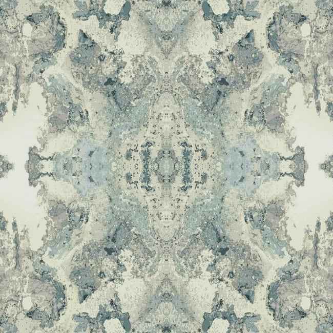 Inner Beauty Light Blue Wallpaper - York Wallcoverings - DN3719