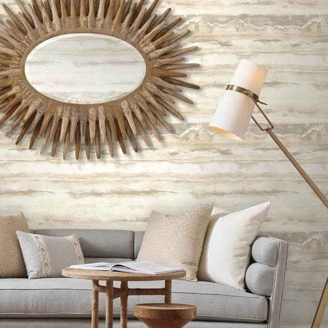 High Tide Cream Wallpaper - York Wallcoverings - NA0532 - York Wallcoverings Wallpaper
