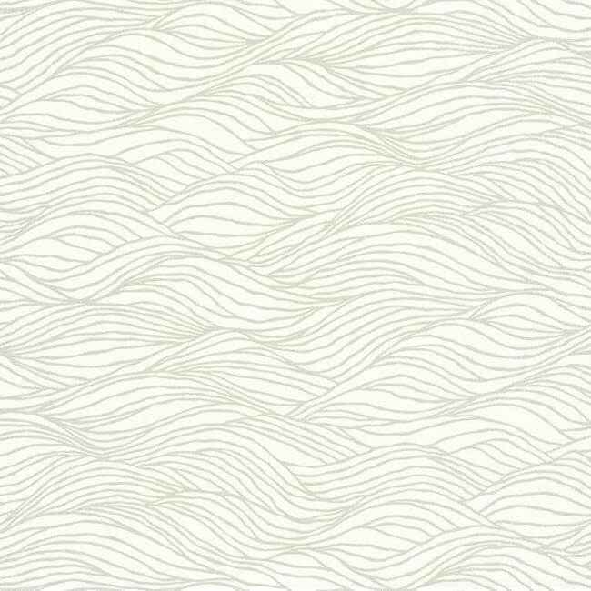 Sand Crest White Wallpaper - York Wallcoverings - NA0588