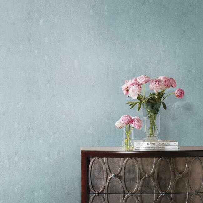 Oasis Blue Wallpaper - York Wallcoverings - ND7092 - York Wallcoverings Wallpaper