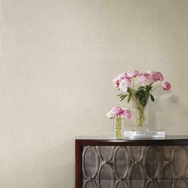 Oasis Beige Metallic Wallpaper - York Wallcoverings - CO2085 - York Wallcoverings Wallpaper