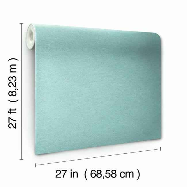 Oasis Turquoise Wallpaper - York Wallcoverings - CX1343 - York Wallcoverings Wallpaper