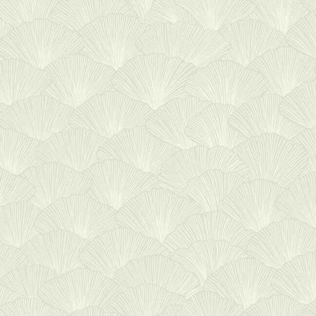 Luminous Ginkgo Wallpaper Taupe Blonde - York Wallcoverings - CI2331 - York Wallcoverings Wallpaper