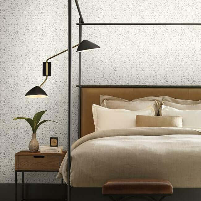 star-struck-cream-gold-metallic-wallpaper-york-wallcoverings-ci2356 - York Wallcoverings Wallpaper