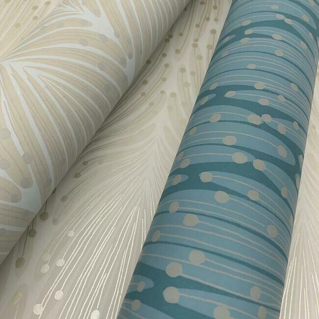 cafe-society-wallpaper-blonde-york-wallcoverings-ci2364 - York Wallcoverings Wallpaper
