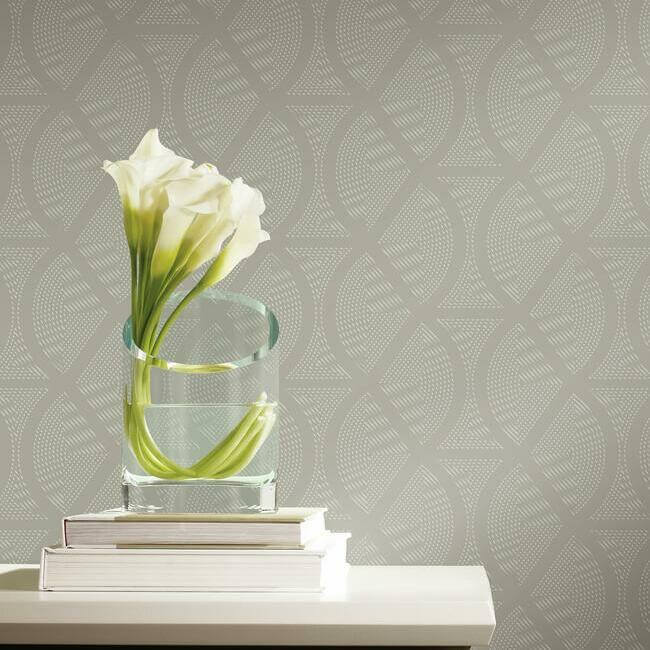 opposites-attract-wallpaper-cream-york-wallcoverings-ci2382 - York Wallcoverings Wallpaper