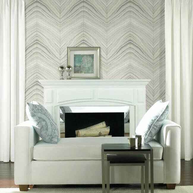 Onyx Strata Beige Wallpaper - York Wallcoverings - CI2415 - York Wallcoverings Wallpaper