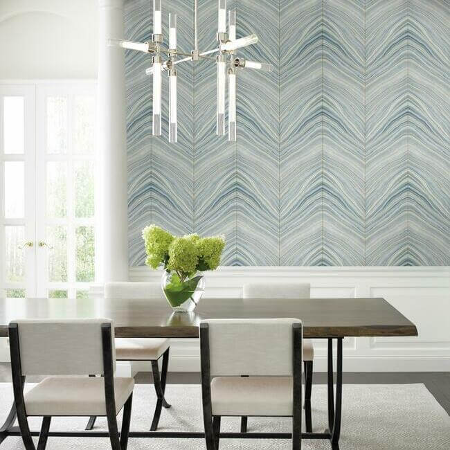 onyx-strata-blue-wallpaper-york-wallcoverings-ci2412 - York Wallpaper Wallpaper