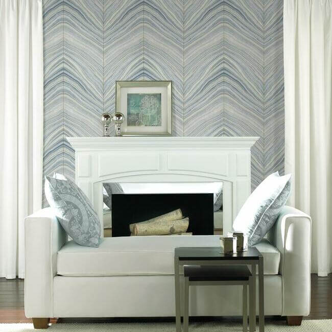 onyx-strata-blue-wallpaper-york-wallcoverings-ci2412 - York Wallpaper Wallpaper