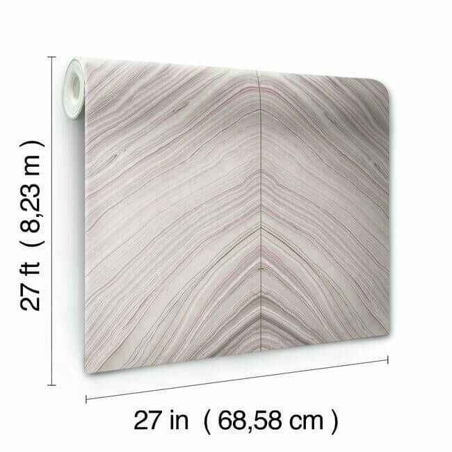 Onyx Strata Pink & Purple Wallpaper - York Wallcoverings - CI2413 - York Wallcoverings Wallpaper