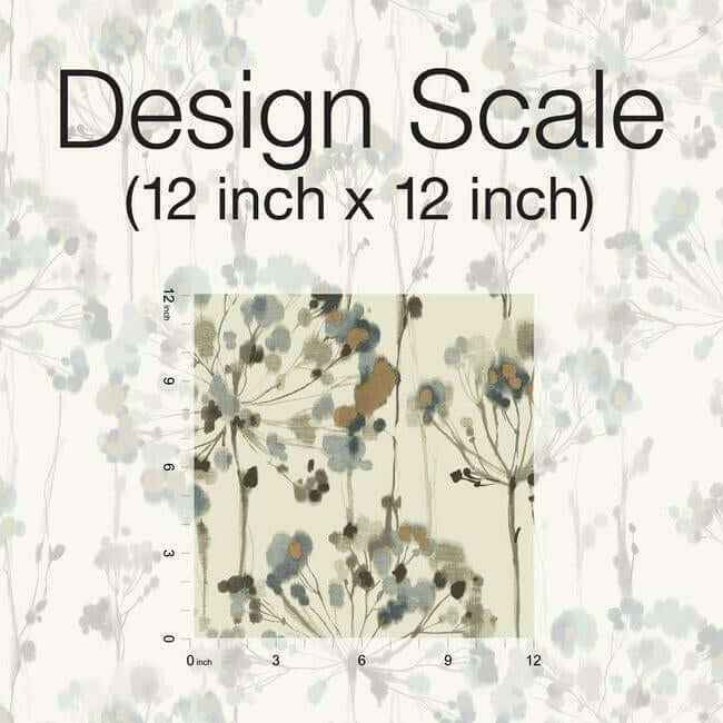 Flourish Teal Wallpaper - York Wallcoverings - CN2100 - York Wallcoverings Wallpaper