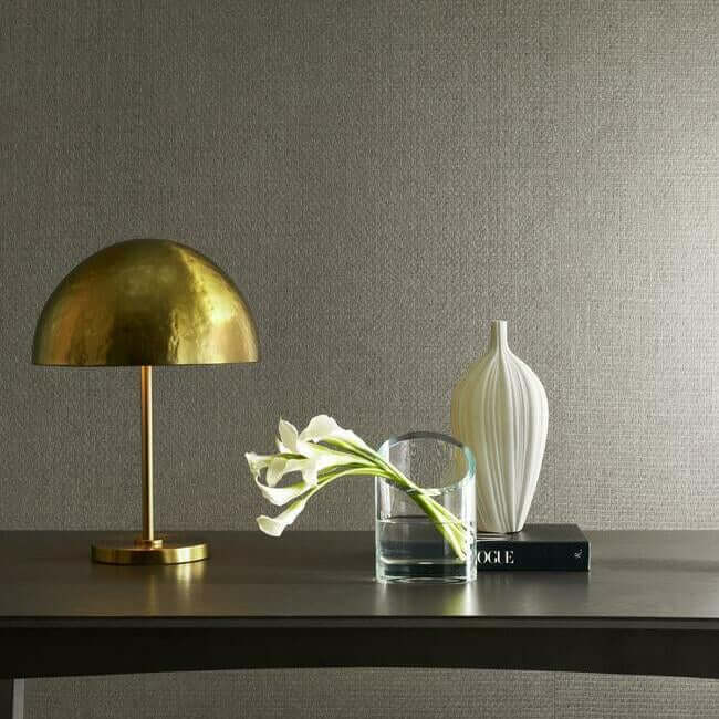 tatami-weave-dark-grey-wallpaper-york-wallcoverings-og0524 - York Wallpaper Wallpaper