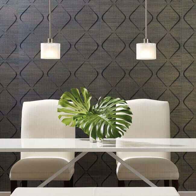 Marquise Indigo Wallpaper - York Wallcoverings - DL2903 - York Wallcoverings Wallpaper