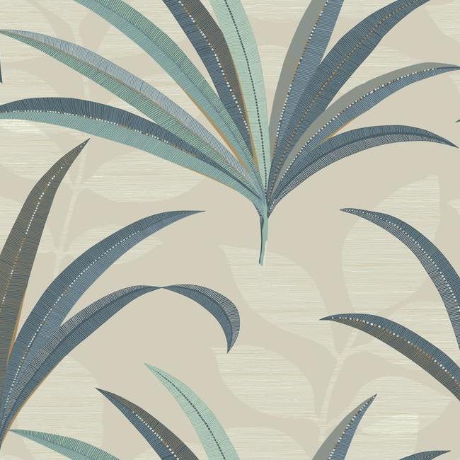 el-morocco-palm-beige-wallpaper-york-wallcoverings-ca1552 - York Wallpaper Wallpaper