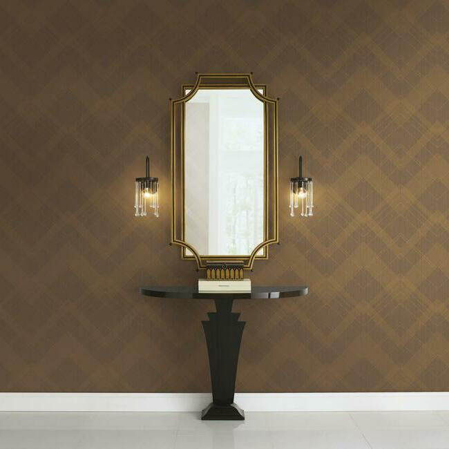 jazz-age-wallpaper-desert-taupegold-york-wallcoverings-ca1591 - York Wallcoverings Wallpaper