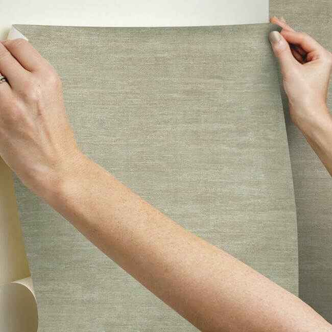 Heathered Wool Beige Wallpaper - York Wallcoverings - OG0614 - York Wallcoverings Wallpaper