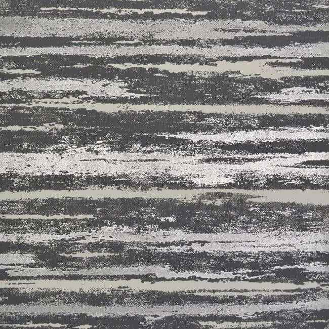 Atmosphere Black & Silver Wallpaper - York Wallcoverings - NW3541