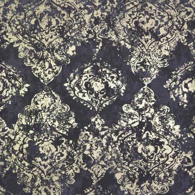 Stargazer Plum & Gold Wallpaper - York Wallcoverings - NW3567 - York Wallcoverings Wallpaper