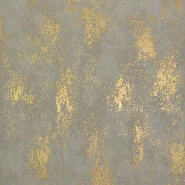 Nebula Almond & Gold Wallpaper - York Wallcoverings - NW3573