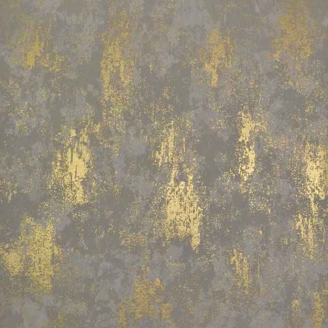Nebula Khaki & Gold Wallpaper - York Wallcoverings - NW3574