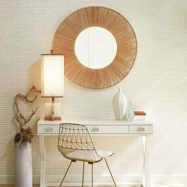 Faux Capiz Wallpaper Pearl - York Wallcoverings - Y6230501 - York Wallcoverings Wallpaper