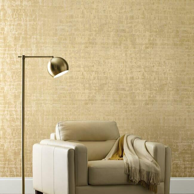 liquid-metal-wallpaper-gold-york-wallcoverings-kt2131 - York Wallcoverings Wallpaper