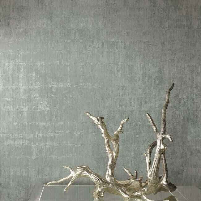 Liquid Metal Silver Wallpaper - York Wallcoverings - KT2133 - York Wallcoverings Wallpaper