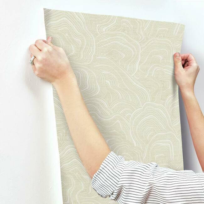 geodes-cream-wallpaper-york-wallcoverings-kt2161 - York Wallpaper Wallpaper