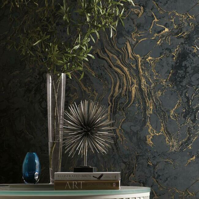 polished-marble-wallpaper-black-york-wallcoverings-kt2224
