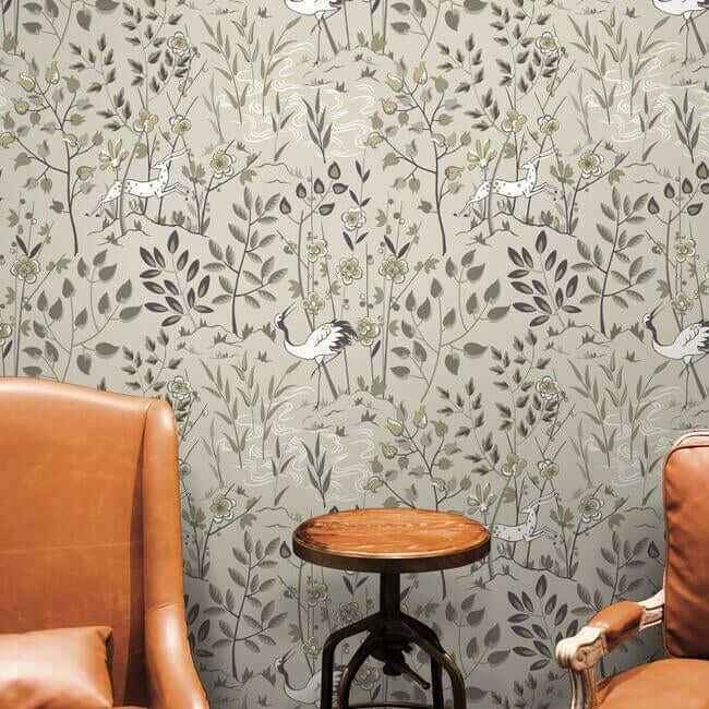 Aspen Wallpaper Linen - York Wallcoverings - HO2127 - York Wallcoverings Wallpaper