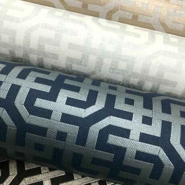 Dynastic Lattice Gold Wallpaper - York Wallcoverings - 5804 - York Wallcoverings Wallpaper