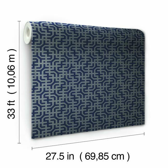 dynastic-lattice-wallpaper-navy-silver-york-wallcoverings-5800
