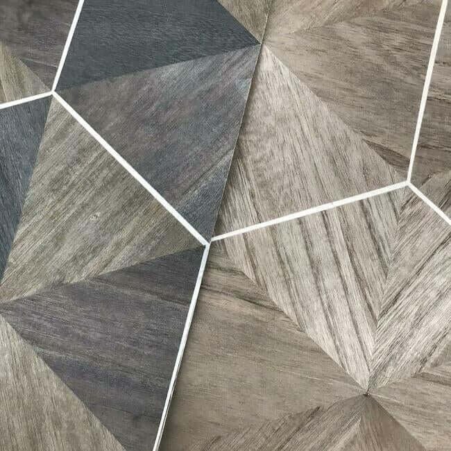 hexagram-wood-veneer-wallpaper-caper-york-wallcoverings-ho2102 - York Wallcoverings Wallpaper